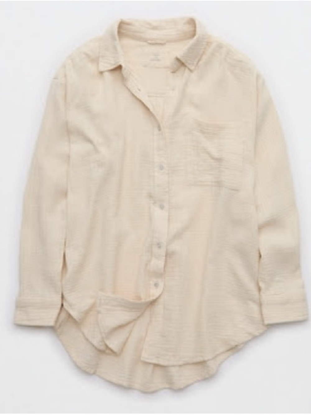 AE Day Off Cover Up Shirt XXS NWT